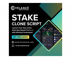 Ready-Made Stake Clone Script – 100% Customizable & Secure