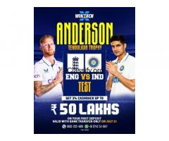 England vs India – Real-Time on Winexch