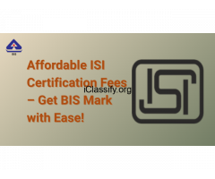 Affordable ISI Certification Fees – Get BIS Mark with Ease!