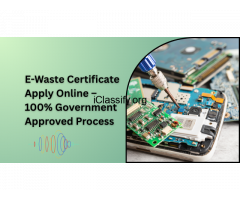 E-Waste Certificate Apply Online – 100% Government Approved Process