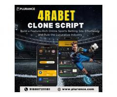 Launch Your Own Betting Platform with a Powerful 4rabet Clone Script