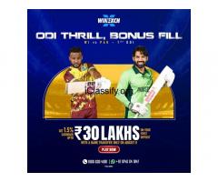 Winexch Live ODI Feed – WI vs PAK