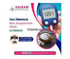 Cure Diabetes in Best Acupuncture Clinic in Madurai