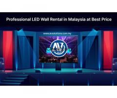 Professional LED Wall Rental in Malaysia at Best Price